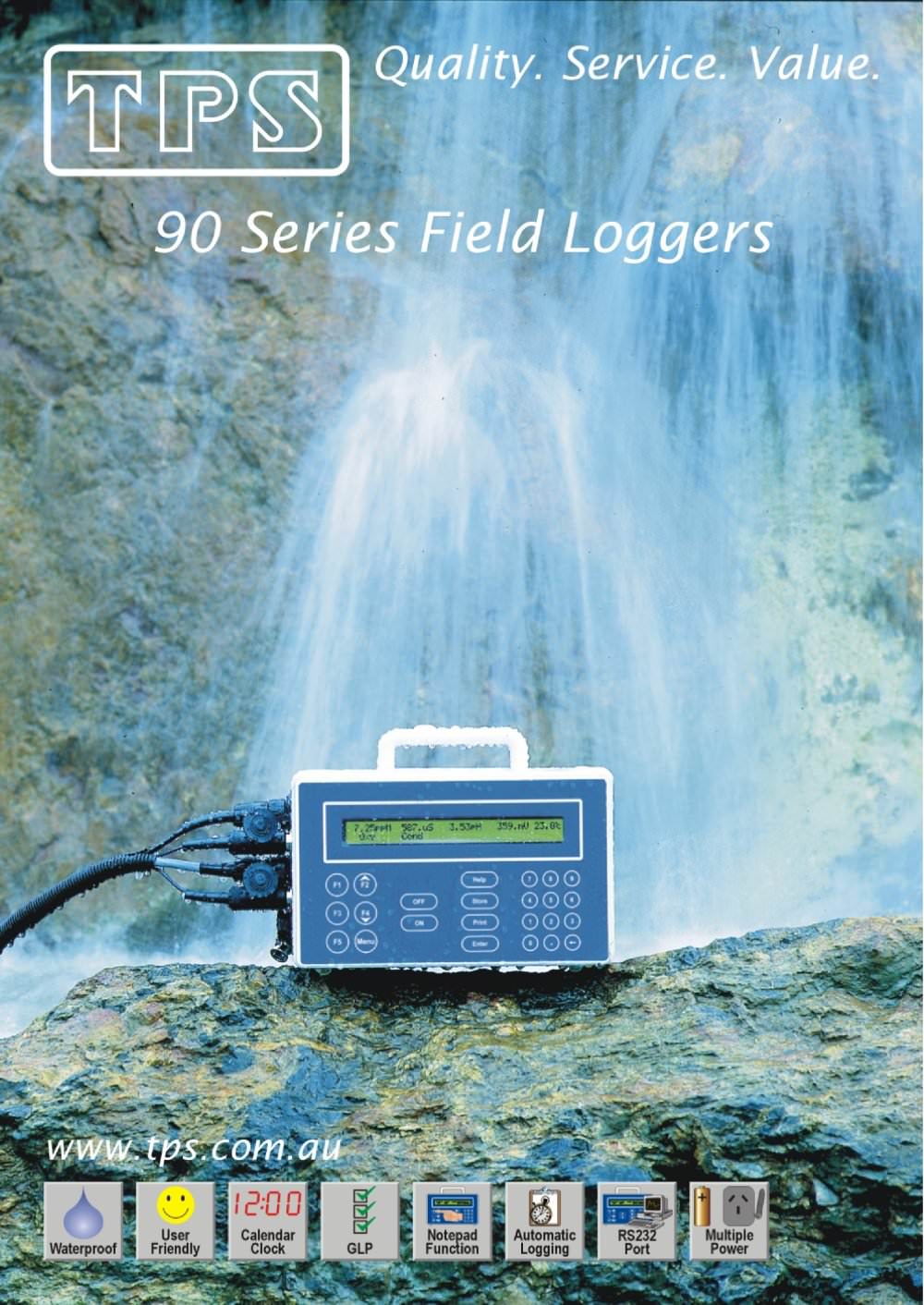 90 Series Waterproof  Field Loggers - TPS