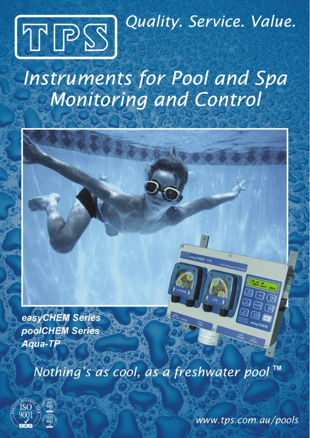 Pool Products easyCHEM Series, poolCHEM Series, Aqua-TP - TPS