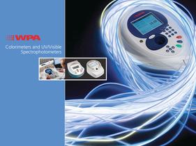 Colorimeters and UV/Visible Spectrophotometers