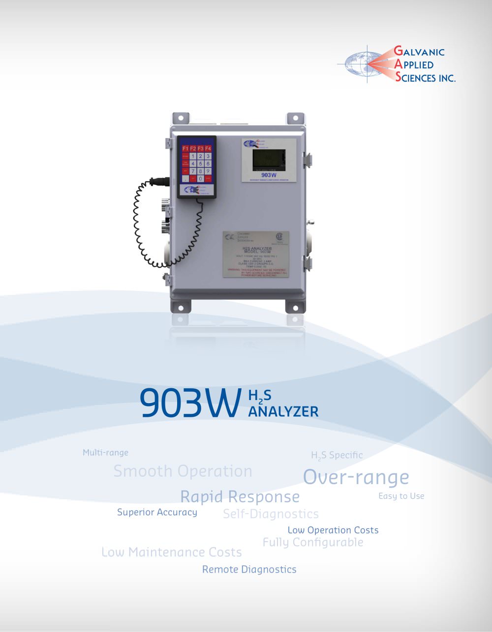 903W Natural gas analyzer - Galvanic