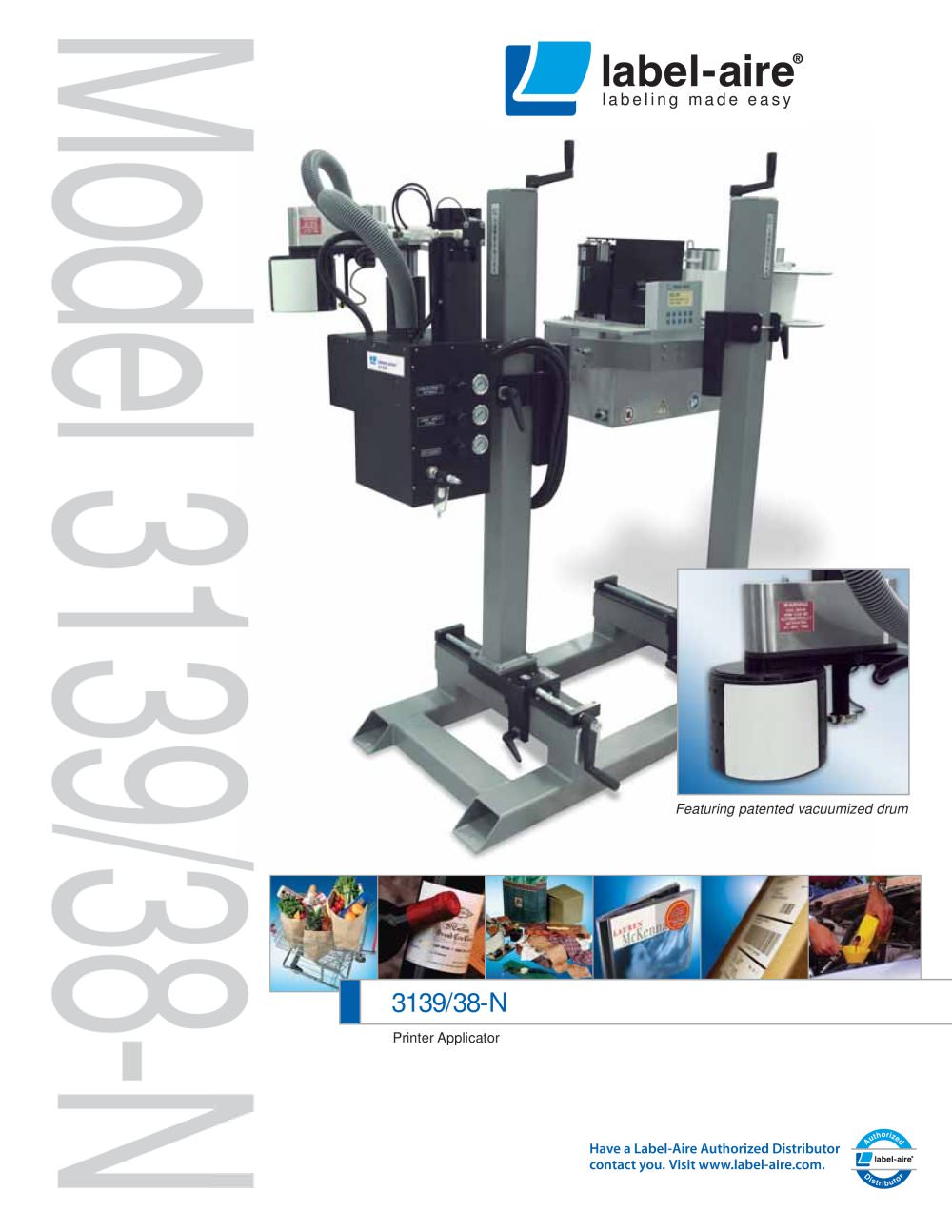 2038 Printer Applicator - Label Aire, Inc.