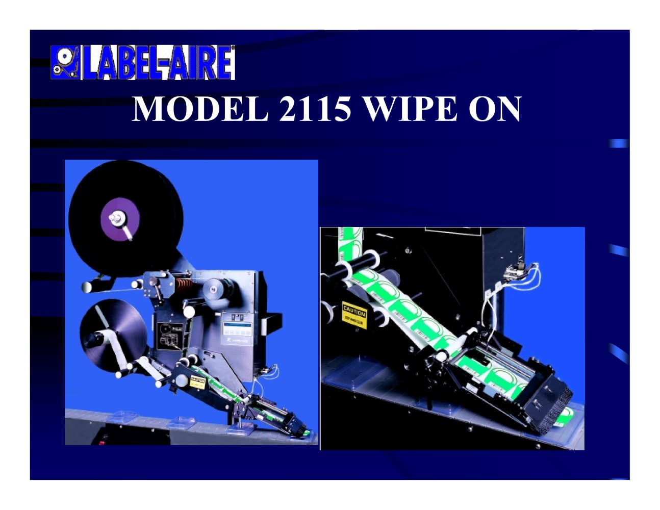 2115 Wipe-On - Label Aire, Inc.