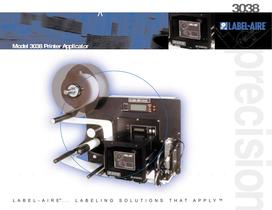 3038 Printer Applicator