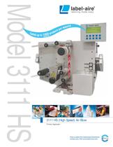 NEW! 3111 HS (High Speed) Air-Blow Label Applicator