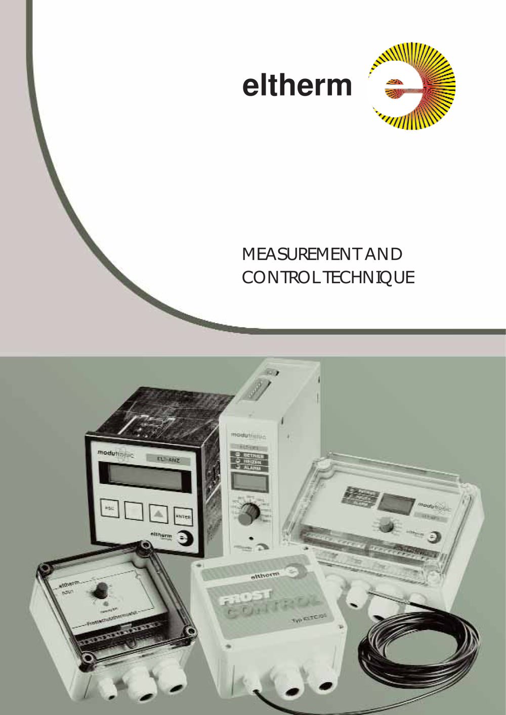 Measurement and Control Technique - Eltherm