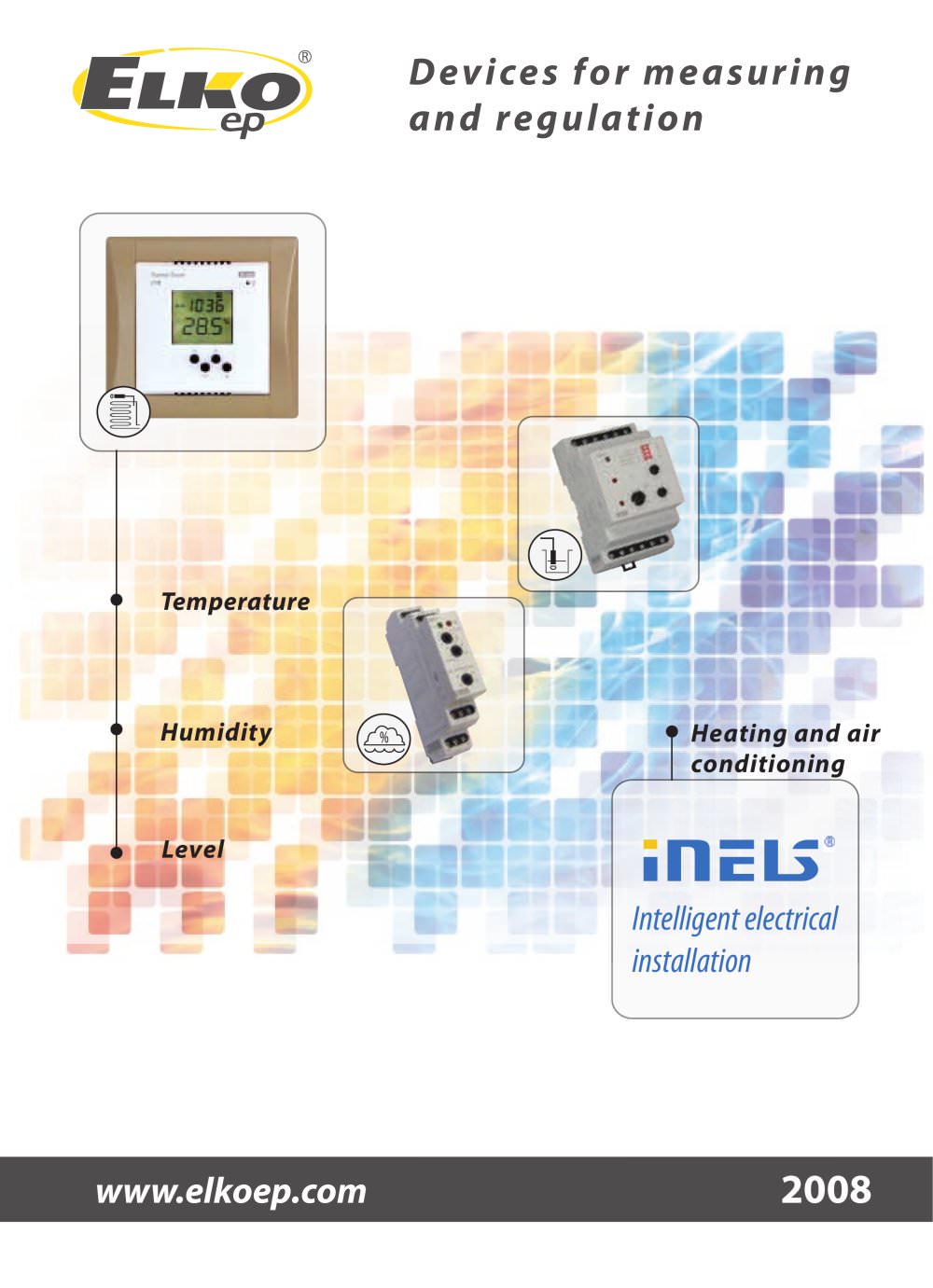 Devices for measuring and regulation - ELKO