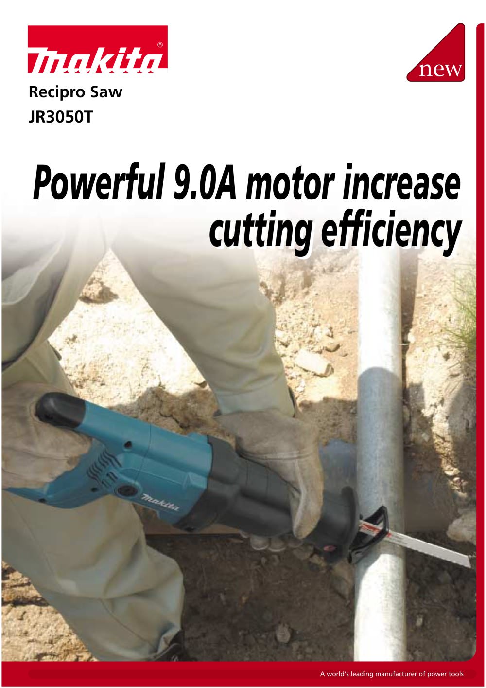 Recipro Saw   JR3050T - MAKITA