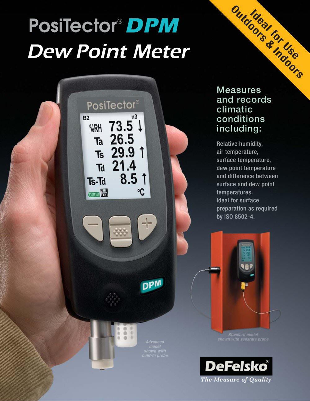 PosiTector Dew Point Meter - DeFelsko Corporation