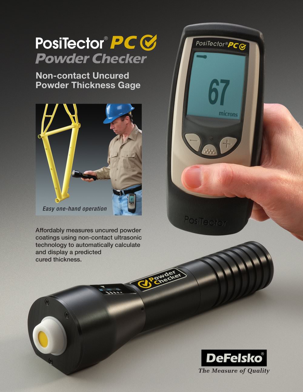 PosiTector PC Powder Checker - DeFelsko Corporation