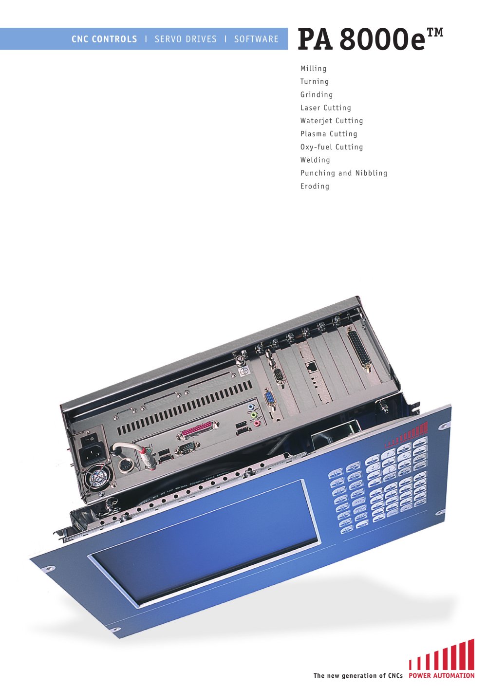PA 8000e - The High-End CNC - Power Automation