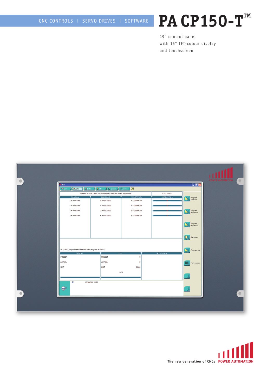 PA Panels PA_CP150-T_EN - Power Automation
