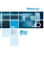 Catalog HRD high pressure blowers incl. IE2/NEMA