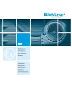 Catalog ND-ATEX Low Pressure Blowers - Explosion protected design
