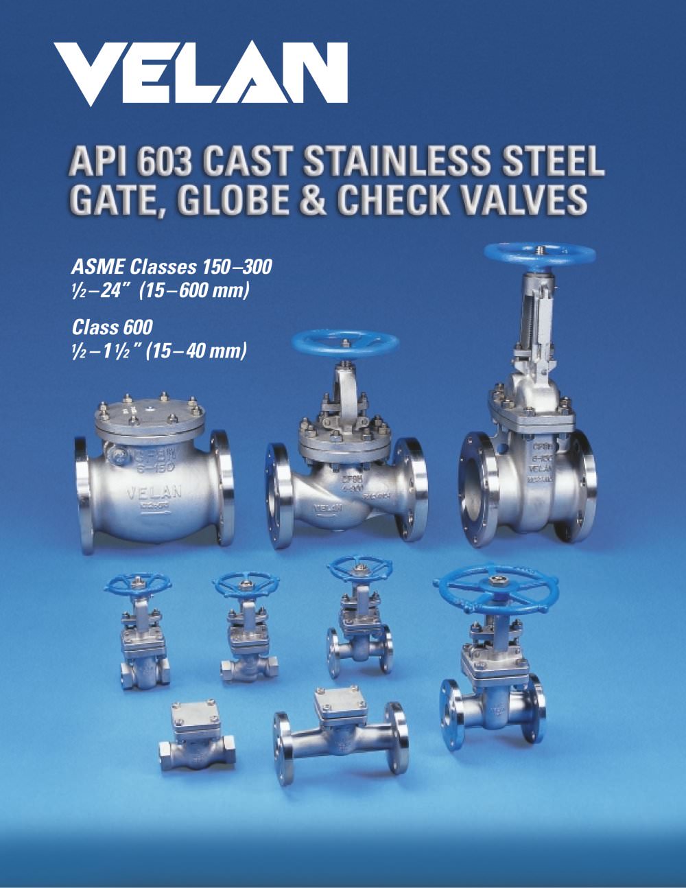 VELAN BALL VALVE CATALOGUE PDF