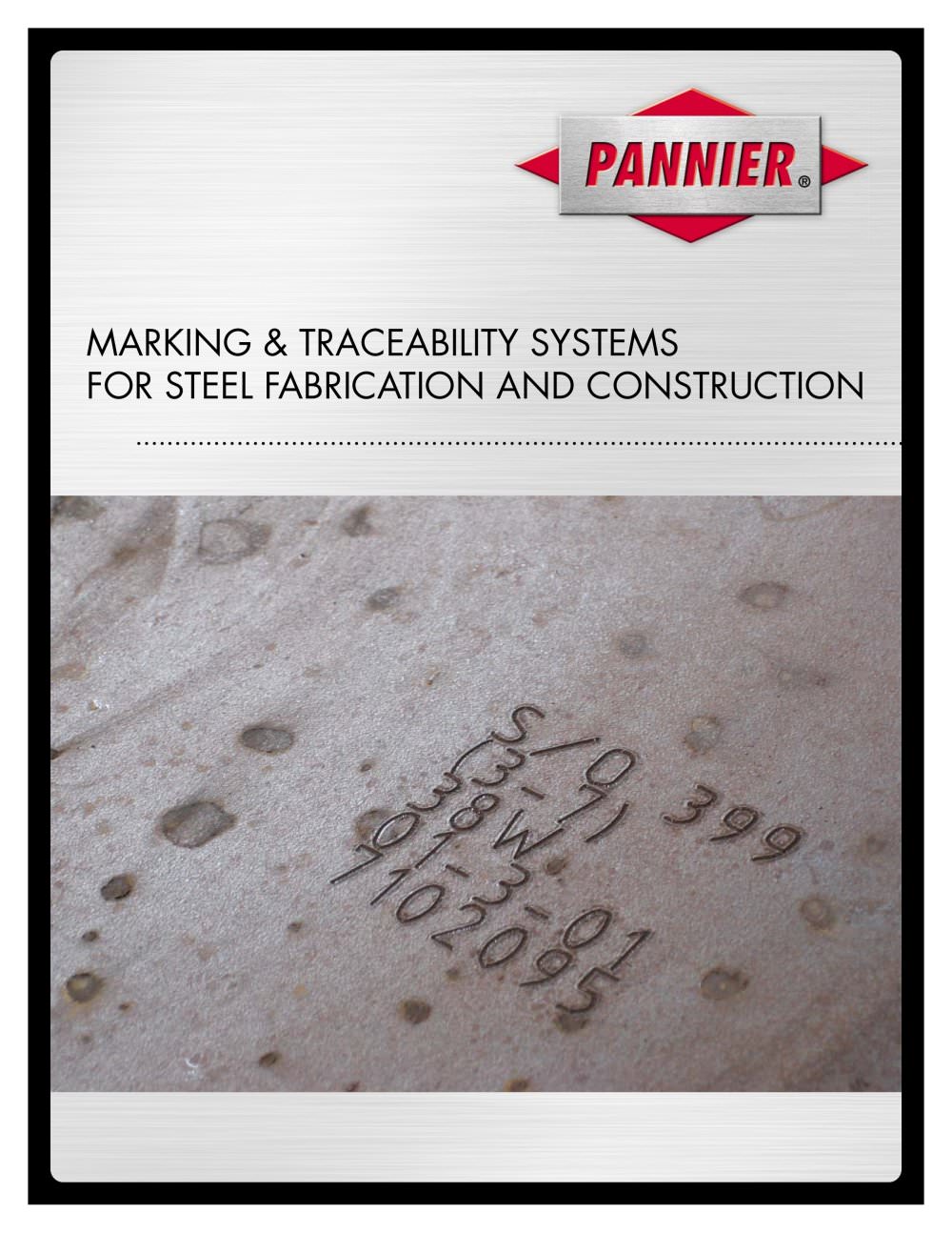 Marking & traceability systems for steel fabrication and construction - Pannier