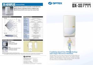 Optex - Catalog DX-40_60