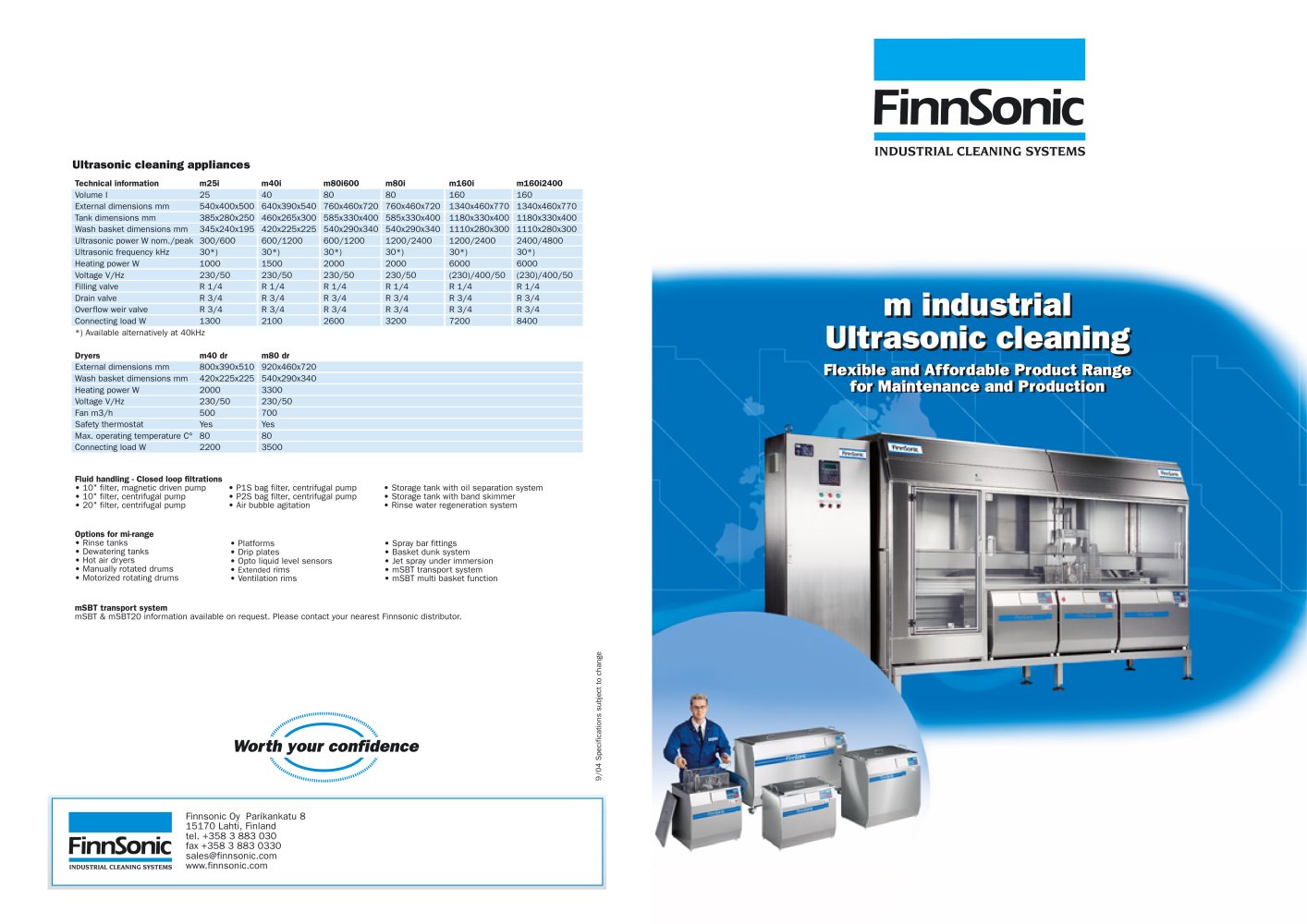 Finnsonic - 135570, 14050, 5406, 2101, 4213, 68067, 4552, 80889, 80901