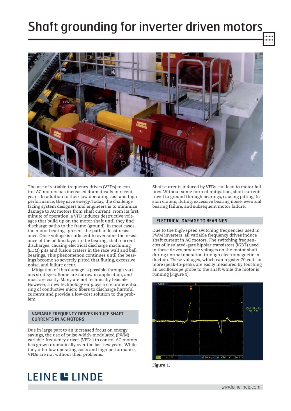 Shaft grounding - Leine & Linde