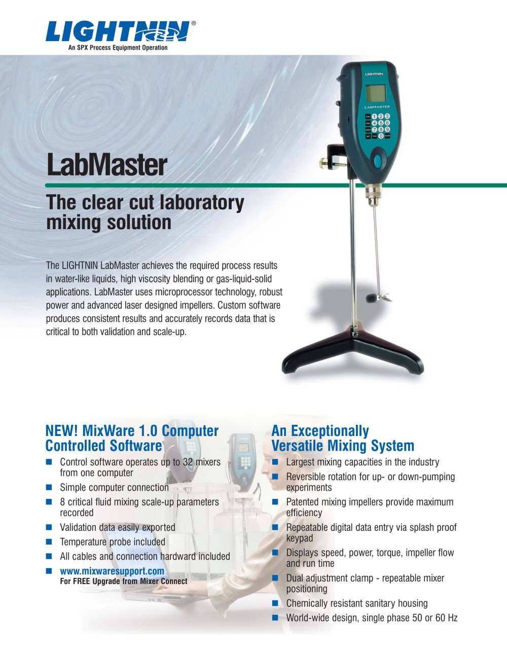 LIGHTNIN LabMaster Mixer - LIGHTNIN