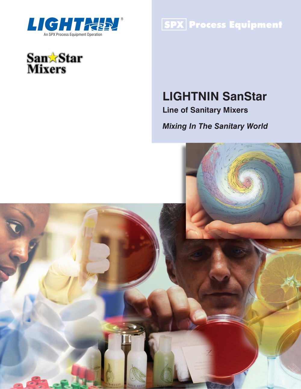 LIGHTNIN SanStar Line of Mixers - LIGHTNIN