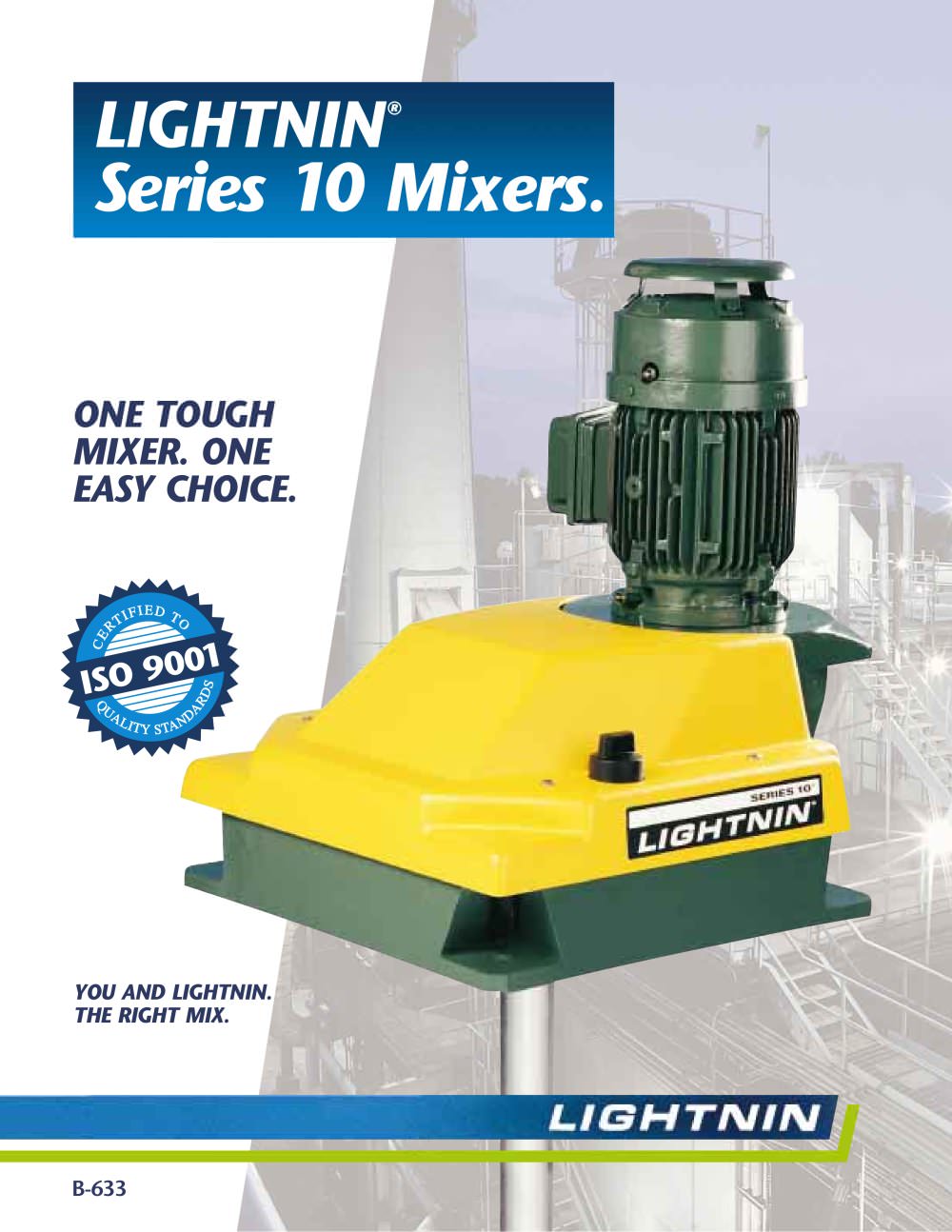 LIGHTNIN Series 10 Mixers - LIGHTNIN
