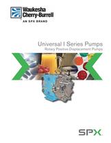 Waukesha Universal I PD Pump Brochure