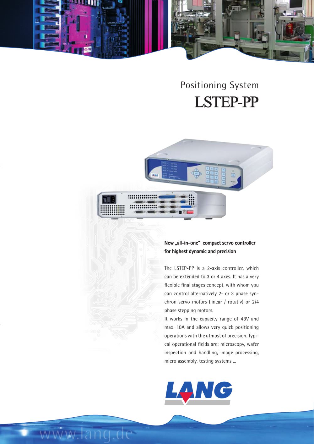 Positioning System LSTEP-PP - LANG