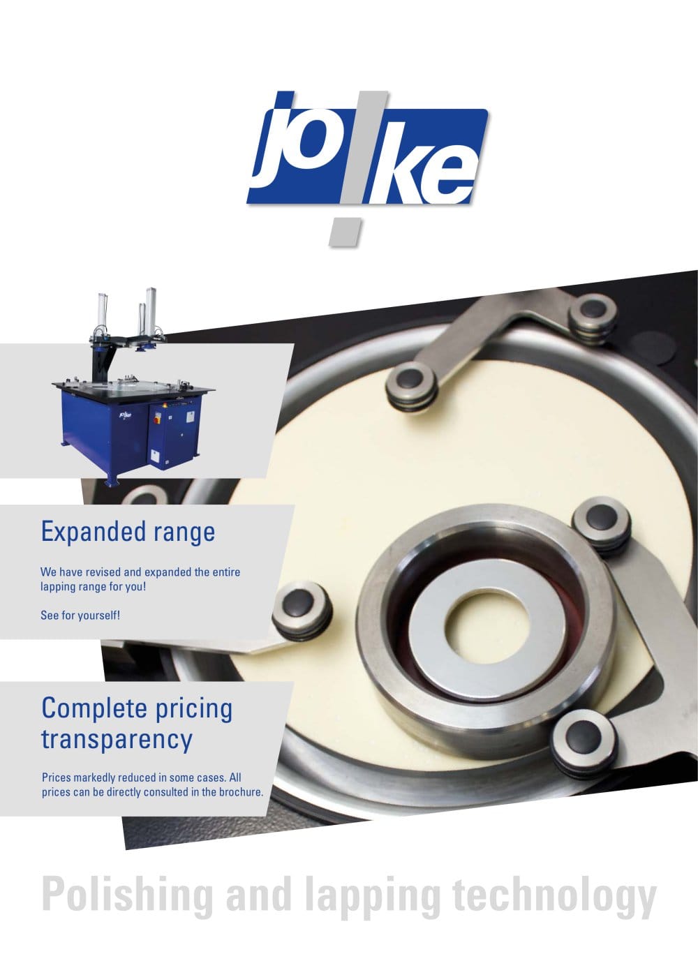 Polishing and lapping technology - joke Technology GmbH