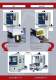 Compact vertical machining centers