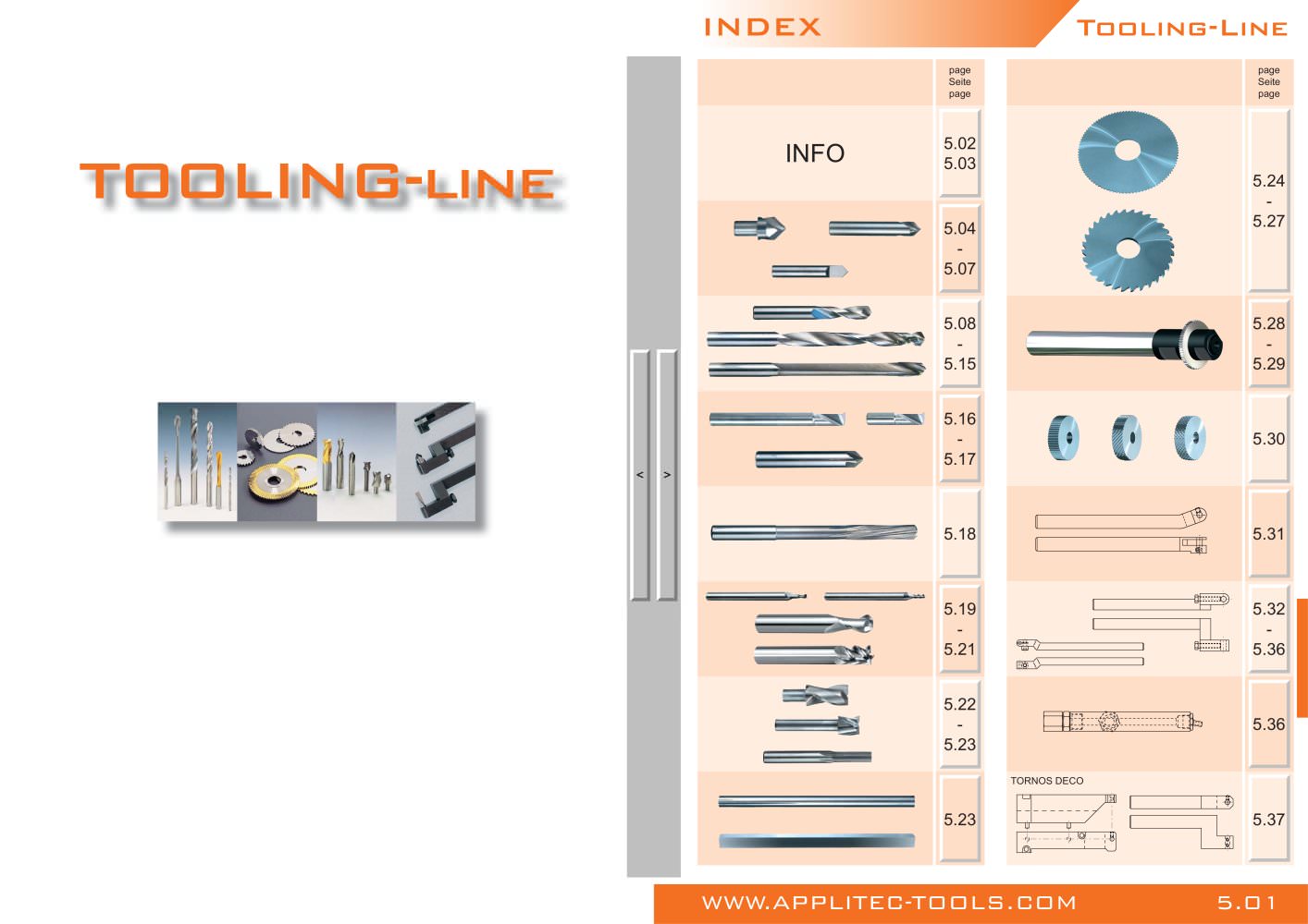 TOOLING-line series - Applitec Moutier