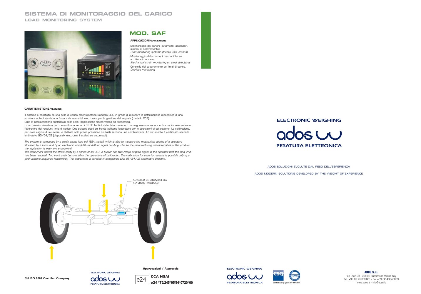 END USER PRODUCTS SAF - ADOS