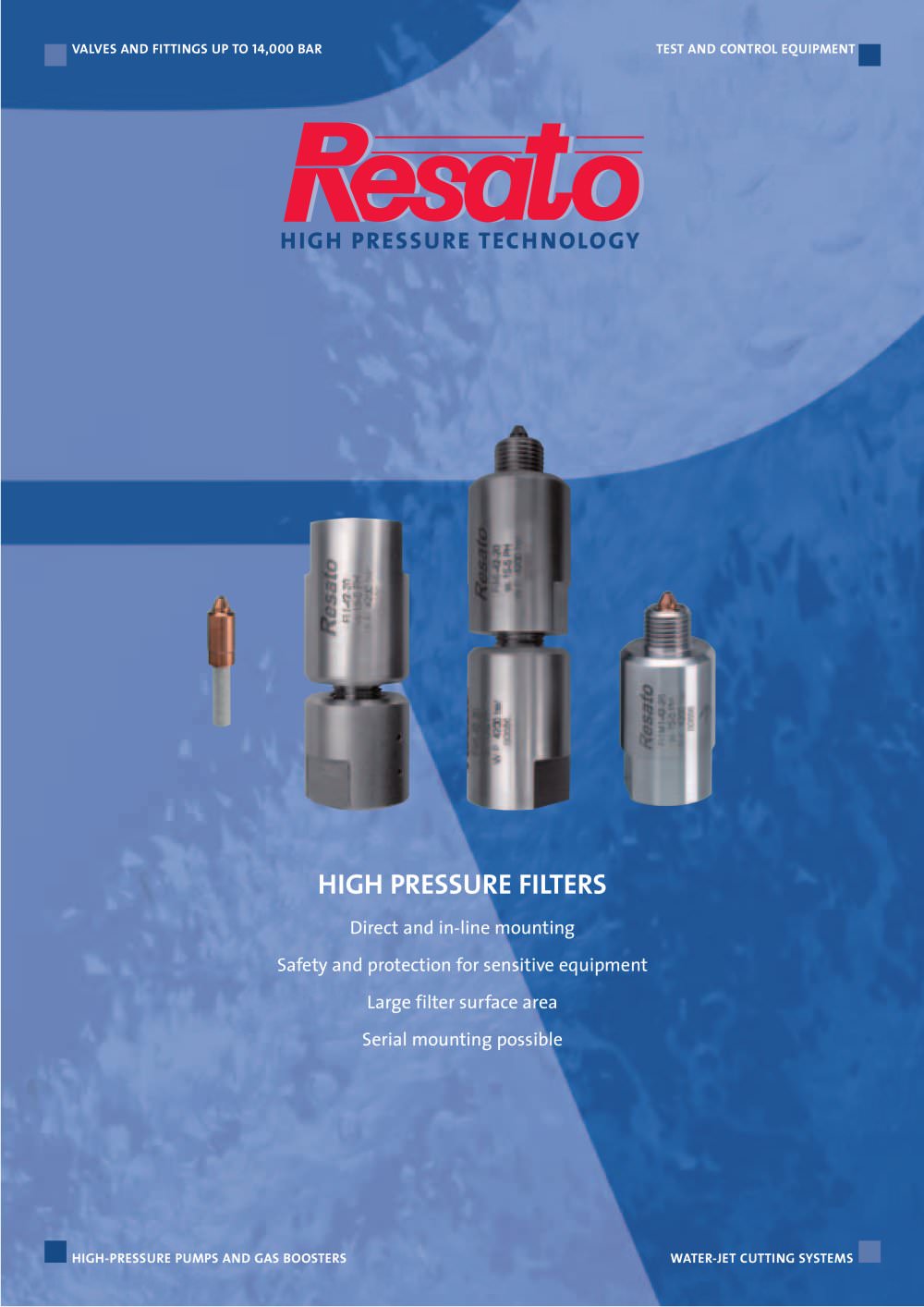 High Pressure Filters - RESATO High pressure technology