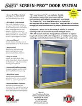 Screen-Pro Bug/Bird Screen All-Season Roll-Up Door