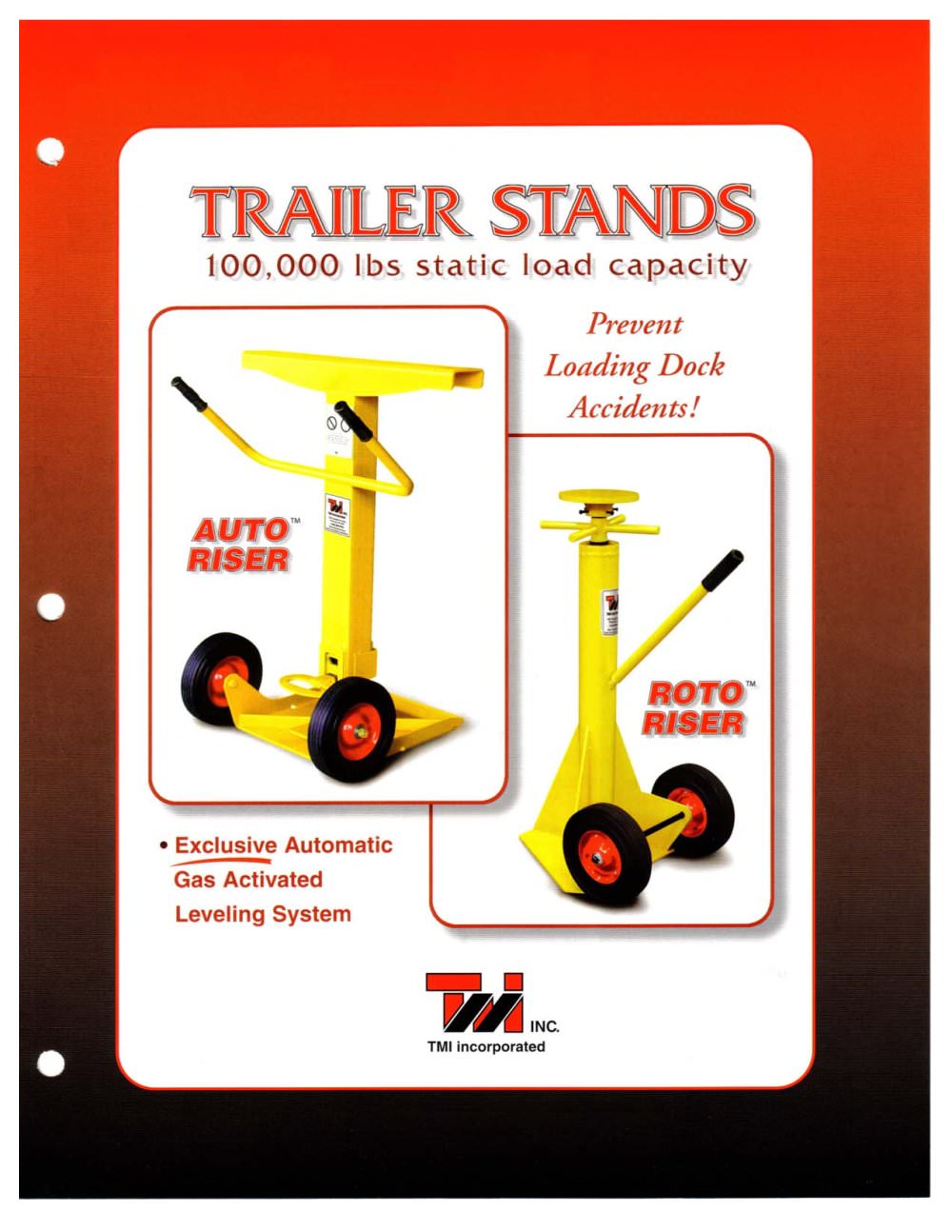 TMI Trailer Stand Catalogue - TMI, LLC