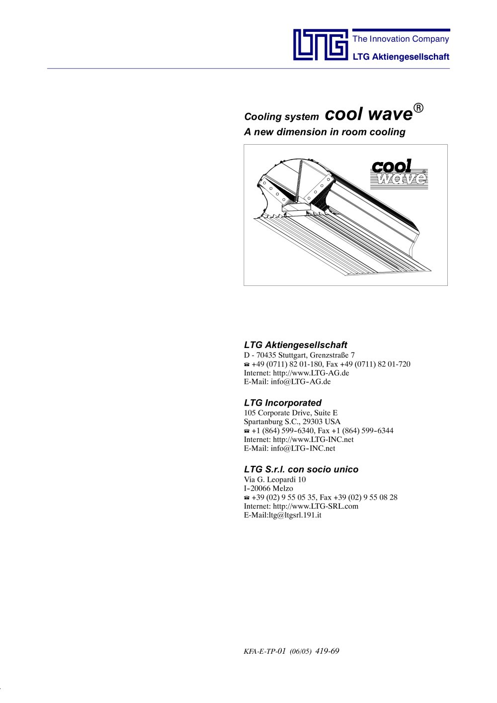 LTG cool wave&reg; - LTG