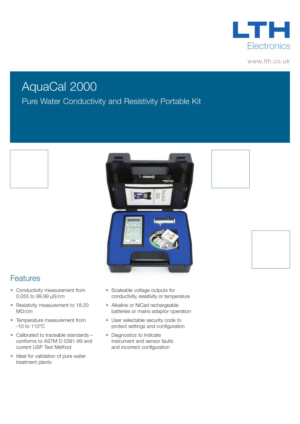 AquaCal 2000 - LTH Electronics