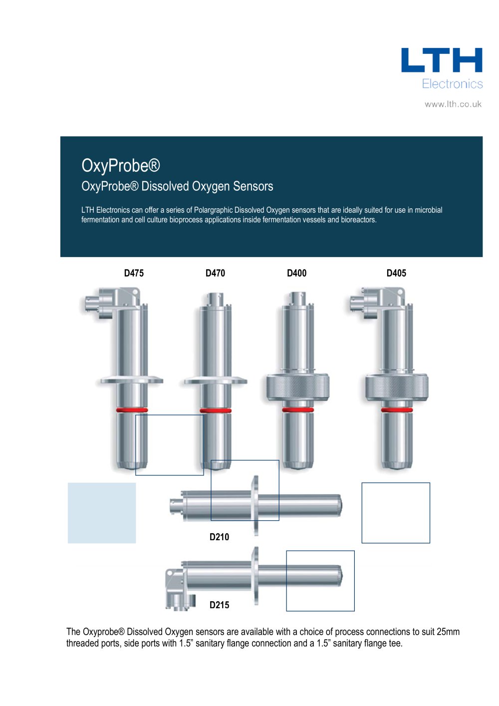 Oxyprobe &reg;    Dissolved Oxygen Sensors - LTH Electronics