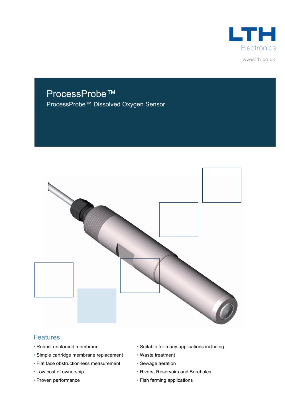 ProcessProbe�    Dissolved Oxygen Sensor - LTH Electronics