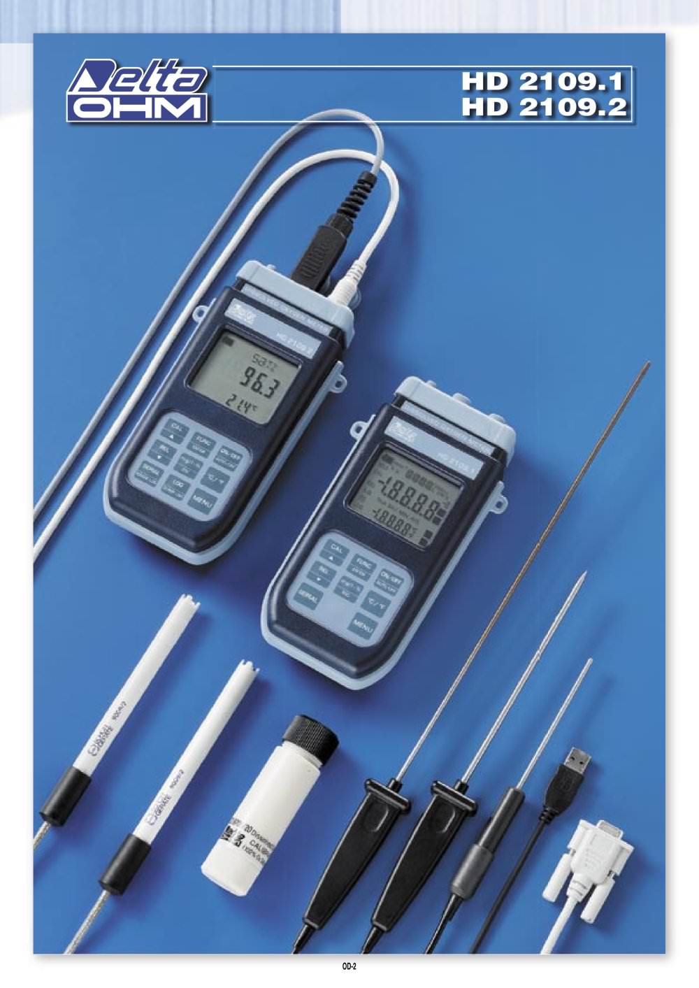 Dissolved oxygen HD 2109.1 - Delta Ohm