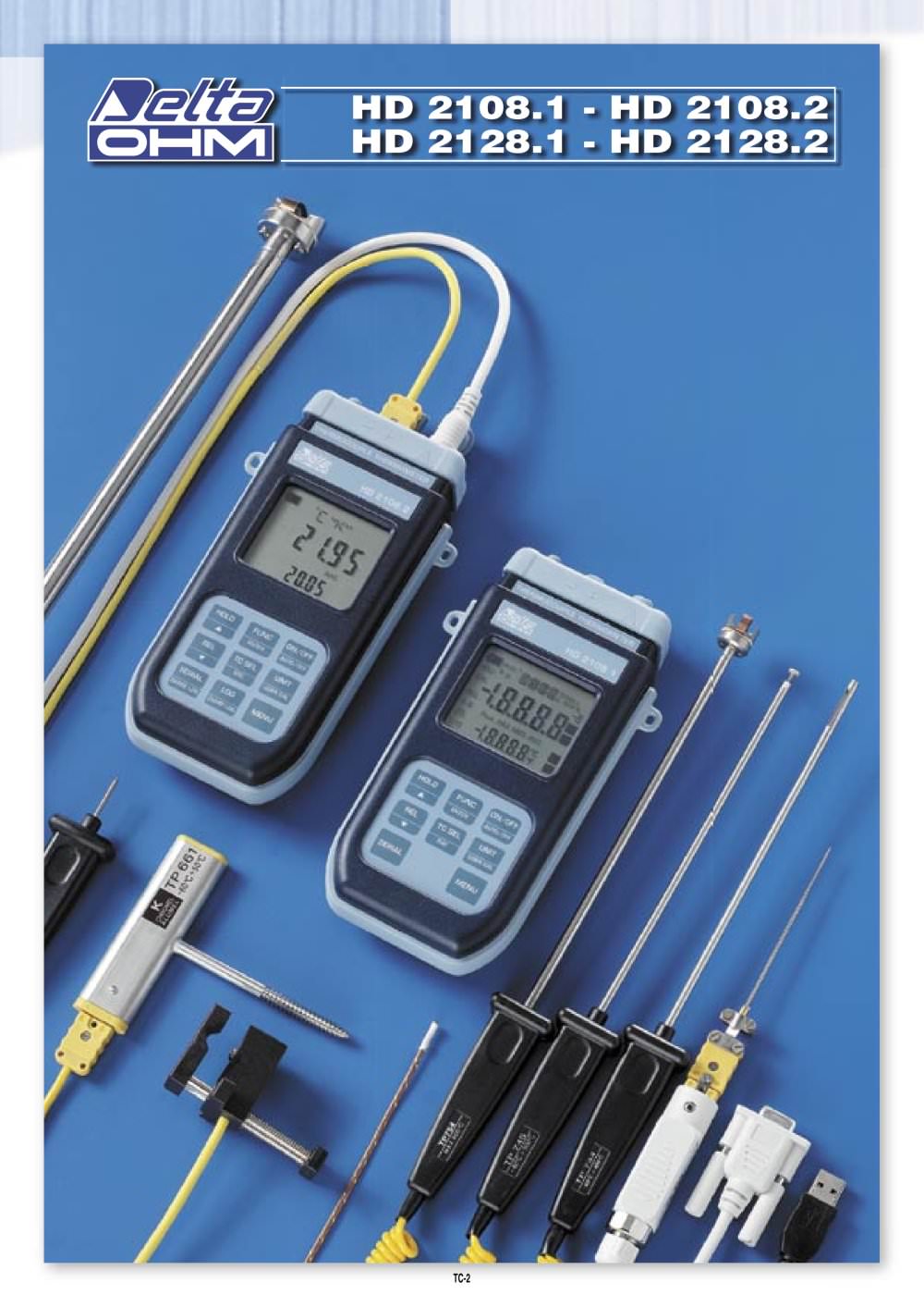 Thermocouples HD 2108.1 - Delta Ohm