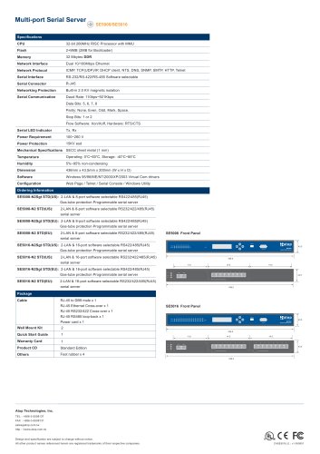 Multi-port Serial Server- SE5016