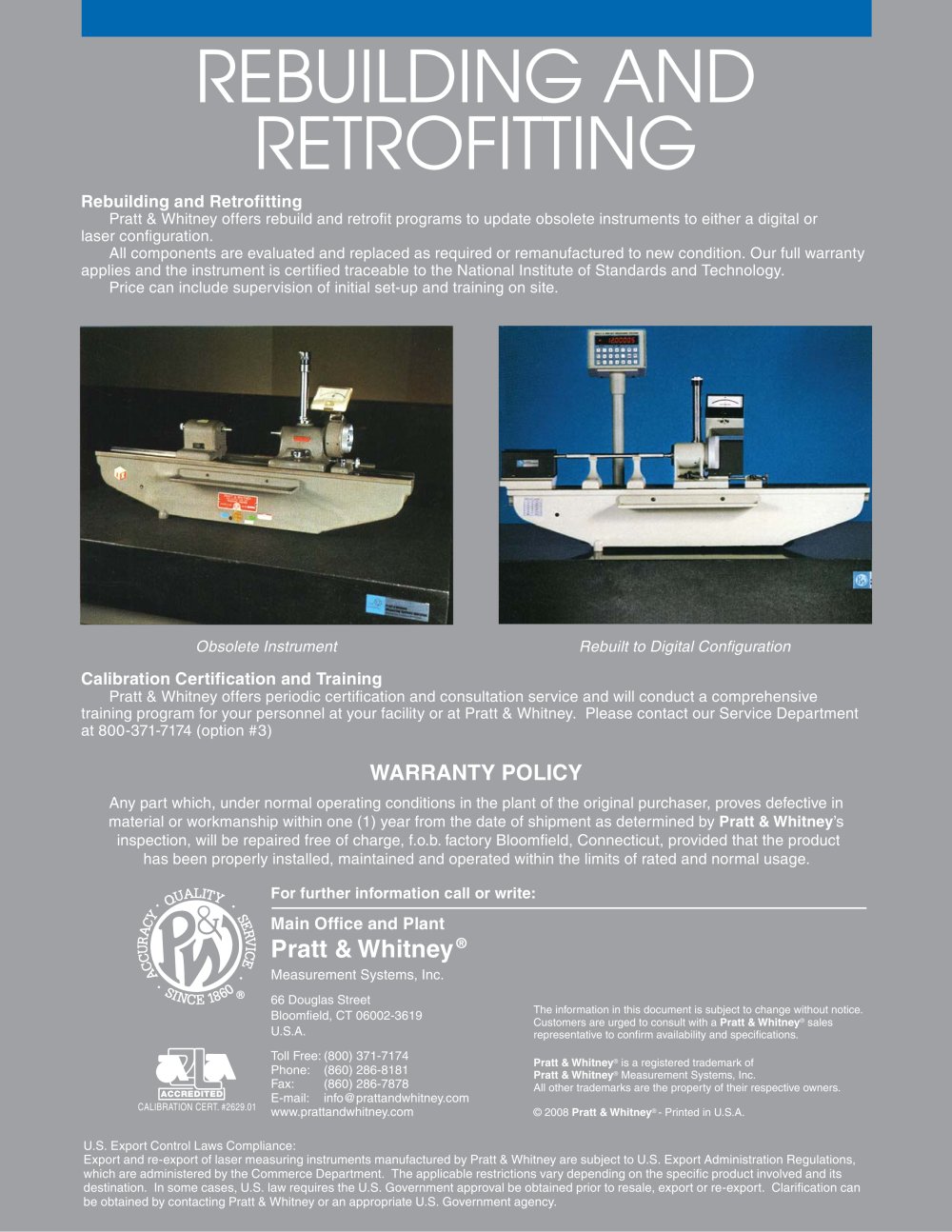 Measuring Machine Retrofits - Pratt & Whitney