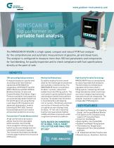 MINISCAN IRXpert Fuel Analyzer