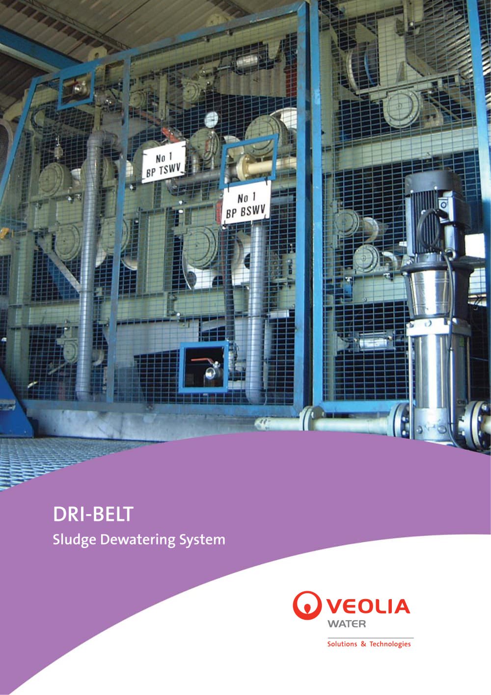 DRI-BELT Sludge Dewatering System - Veolia Water STI