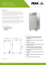 Genius 3031 Nitrogen Gas Generator PEAK Scientific PDF Catalogs