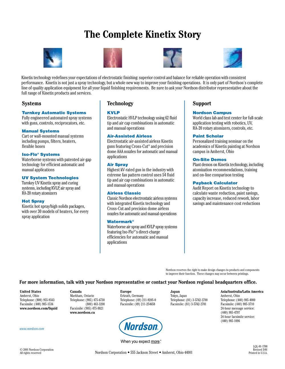 Nordson Industrial Coating Solutions - 208458, 2274, 80711, 81317, 80819, 14640
