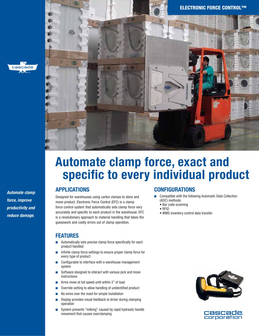 Electronic Force Control TM - Cascade