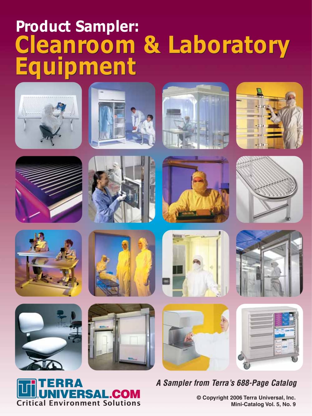 Cleanroom Furnishings - Terra Universal Inc.