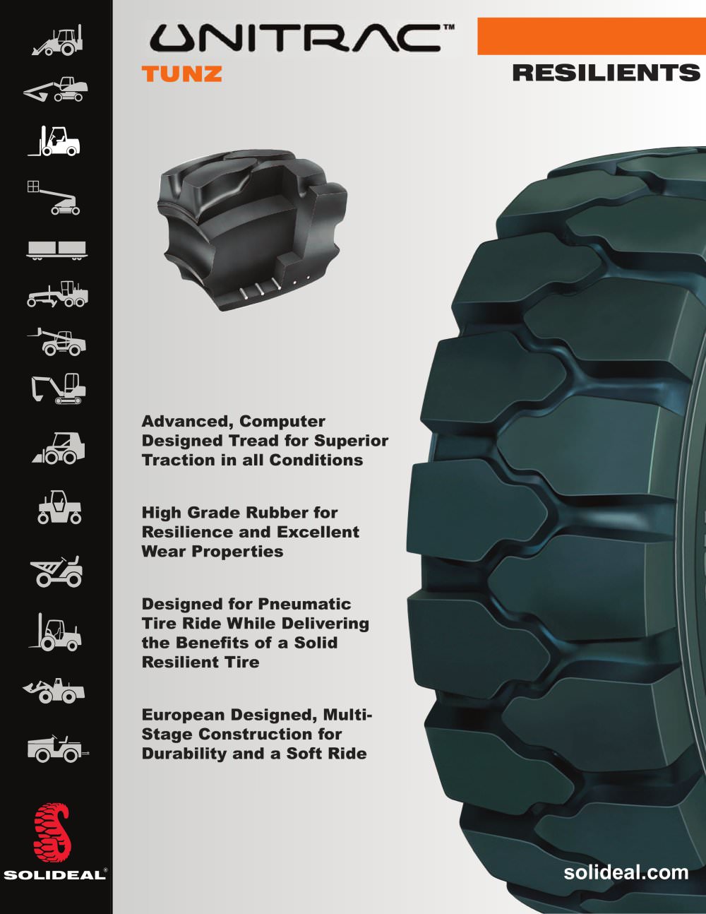 UNITRAC TUNZ RESILIENTS - SOLIDEAL INTERNATIONAL