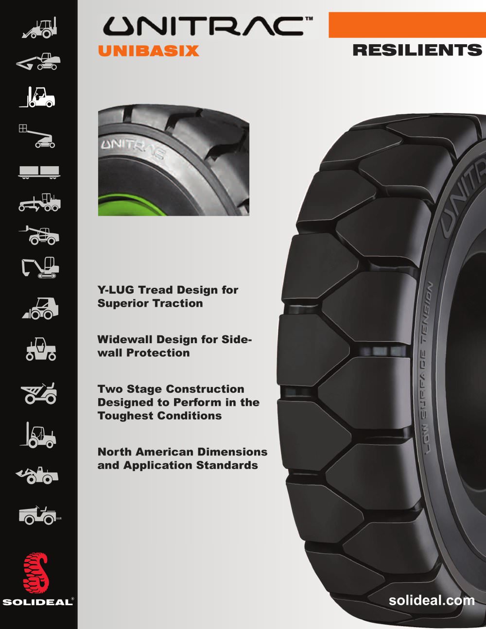 UNITRAC UNIBASIX RESILIENTS - SOLIDEAL INTERNATIONAL